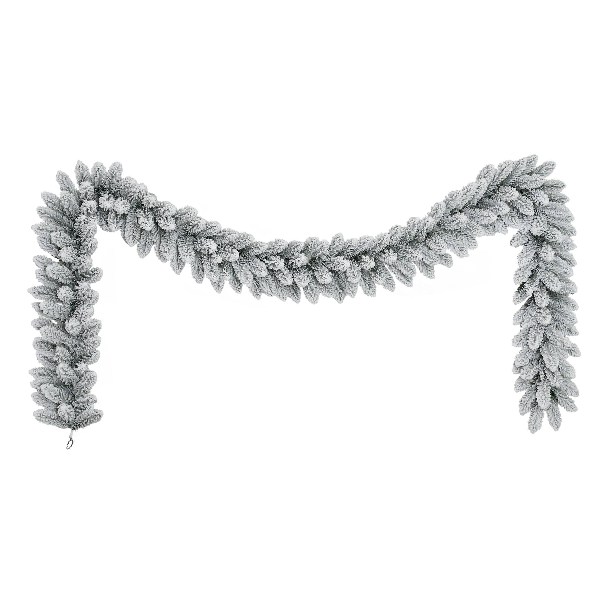 9ft. Flocked Royal Majestic Fir Artificial Garland
